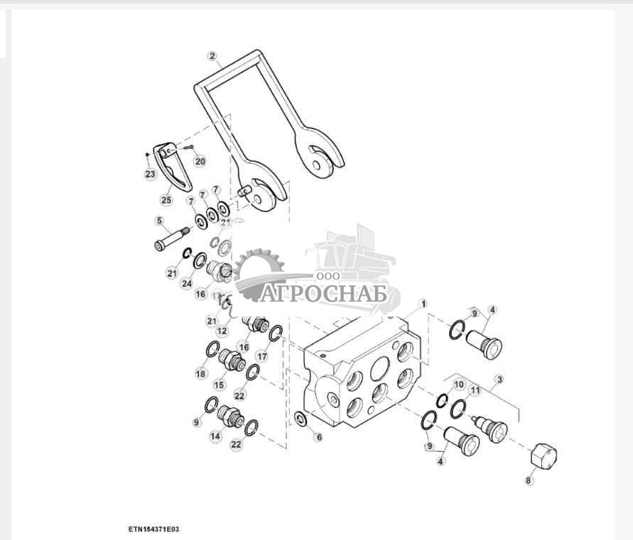 Клапан муфты быстрого подключения, HillMaster™ 